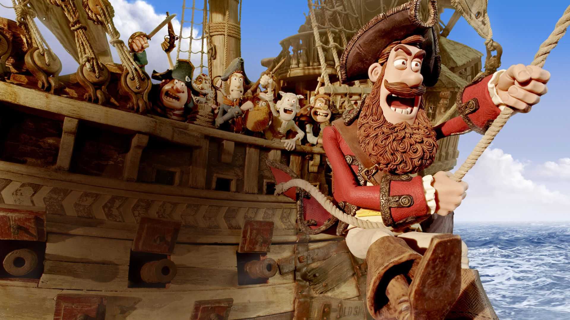 The Pirate Captain in The Pirates Band Of Misfits