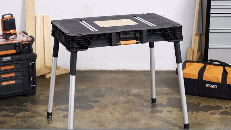 Home Depot has a $100 portable work table that's 'sturdy, solid ...
