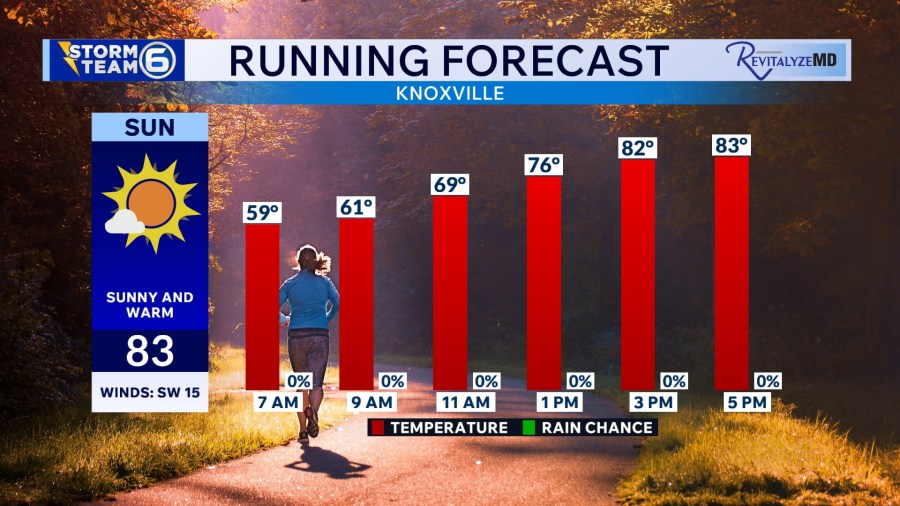 AA1Z8H4l A Sunny Warm March Sunday in East Tennessee