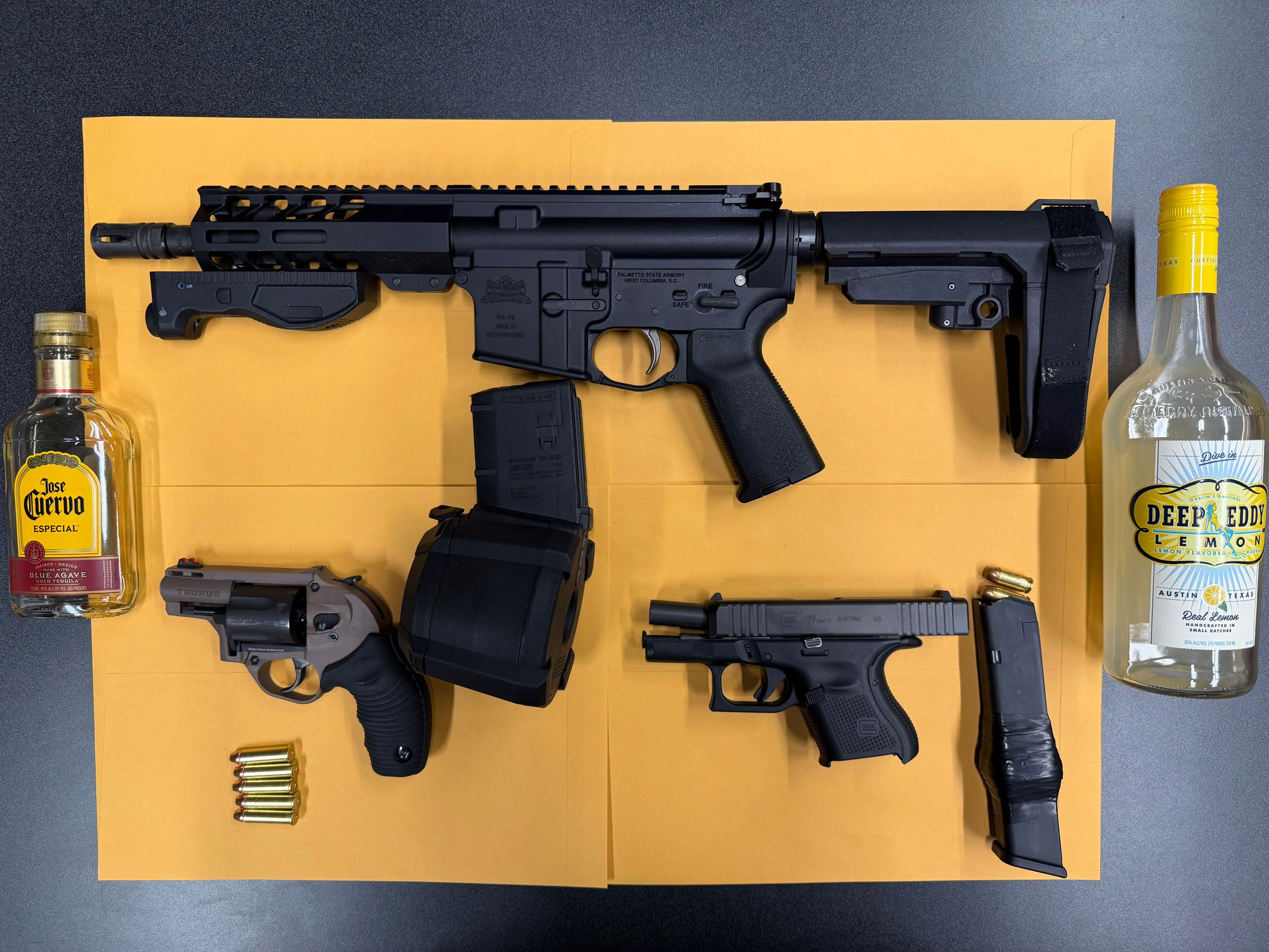 Police disrupt street takeover, seize guns and drugs in targeted operation