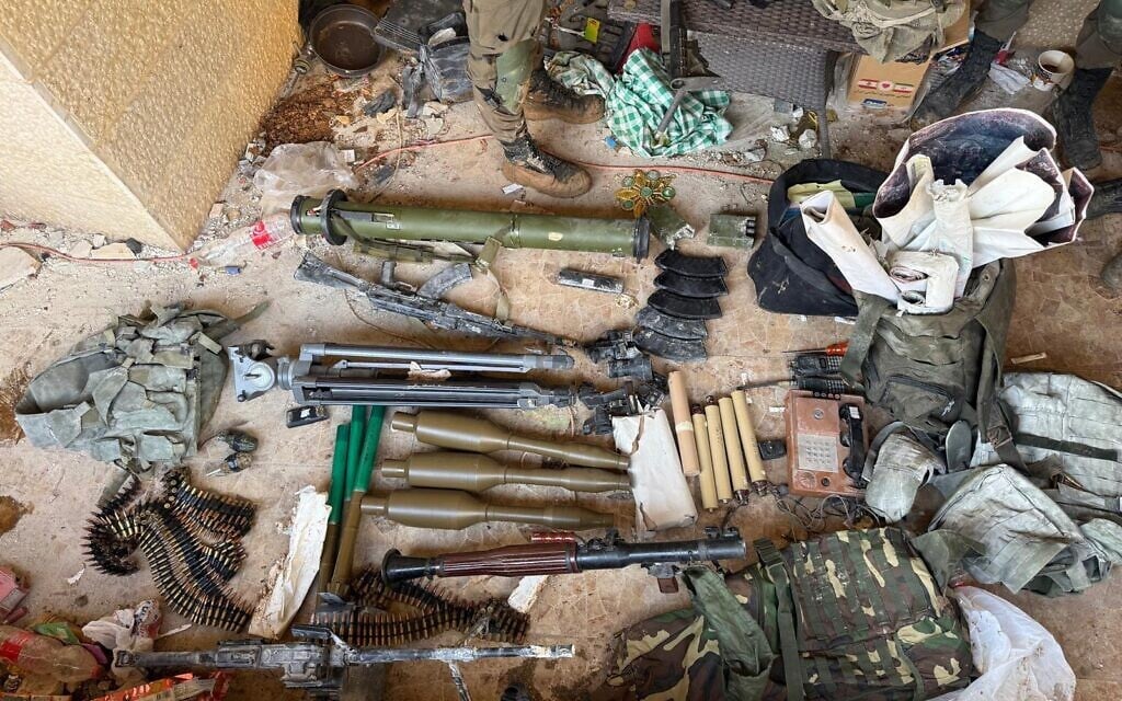 IDF says troops killed Hezbollah operatives, seized arms in southern Lebanon<br>