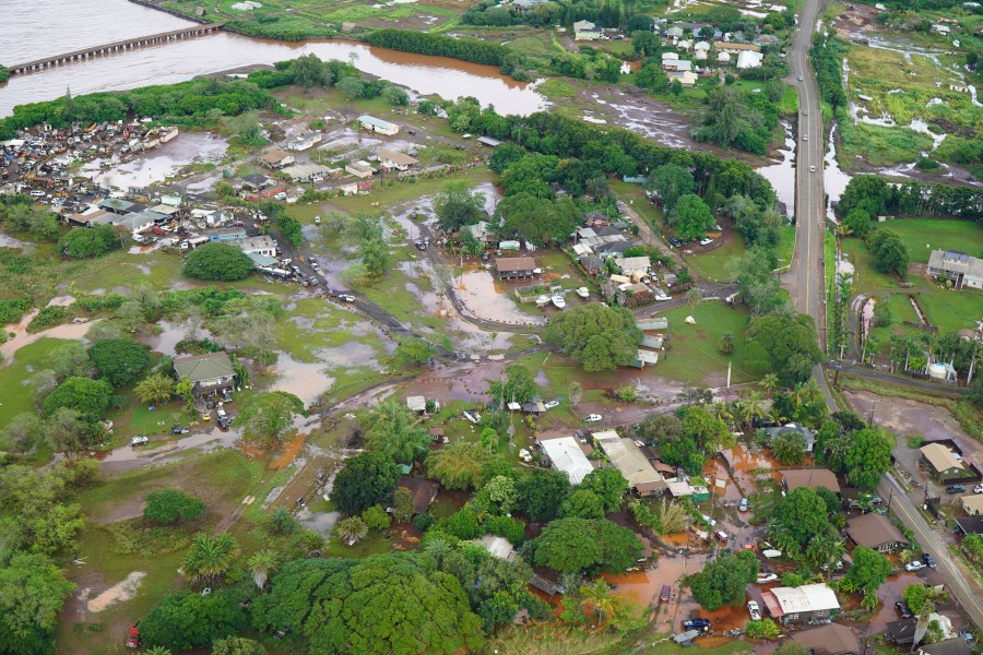 Photos: Honolulu emergency officials survey North Shore damage