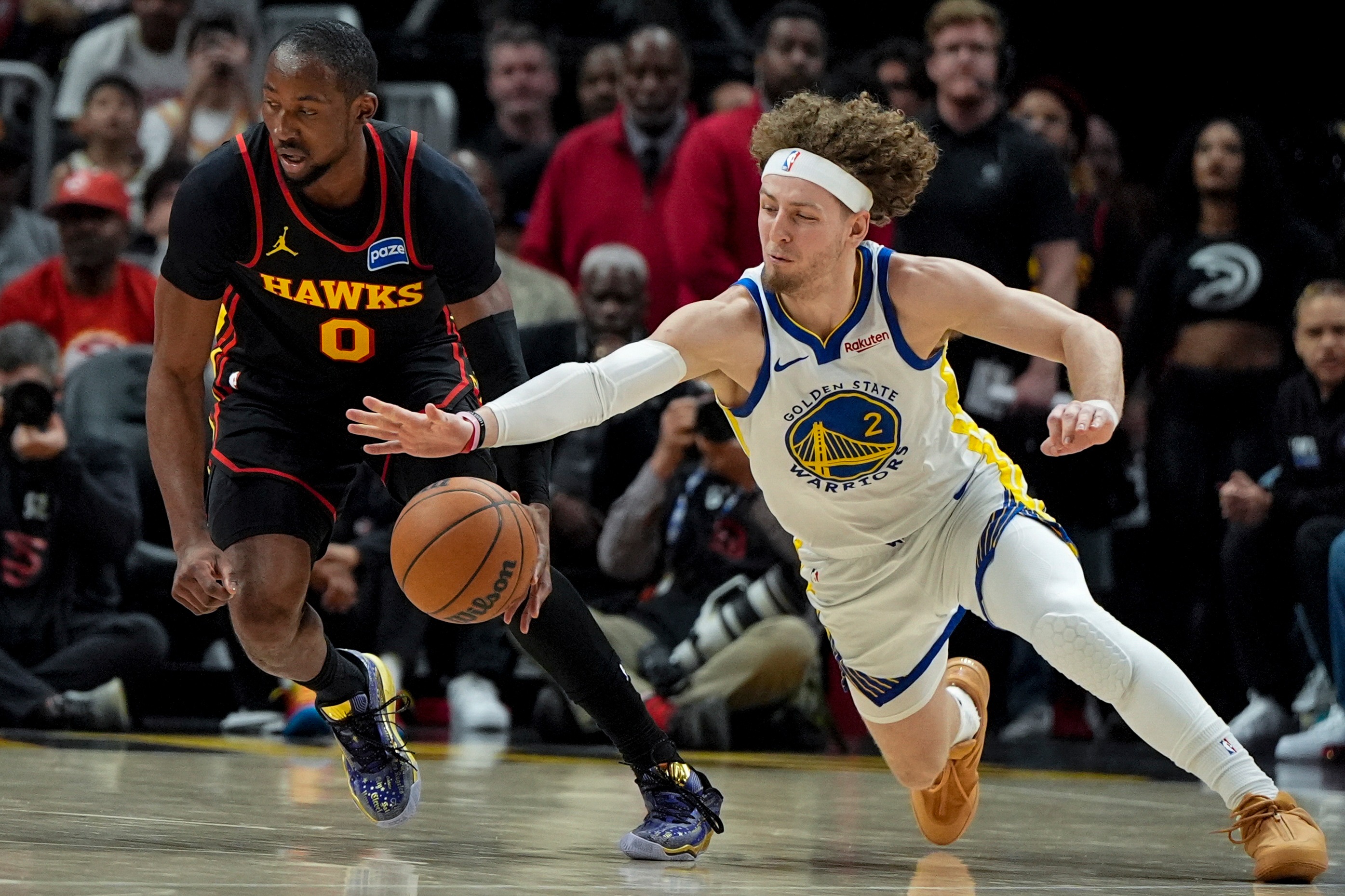 Jonathan Kuminga kept quiet, but Warriors demolished by Hawks anyway