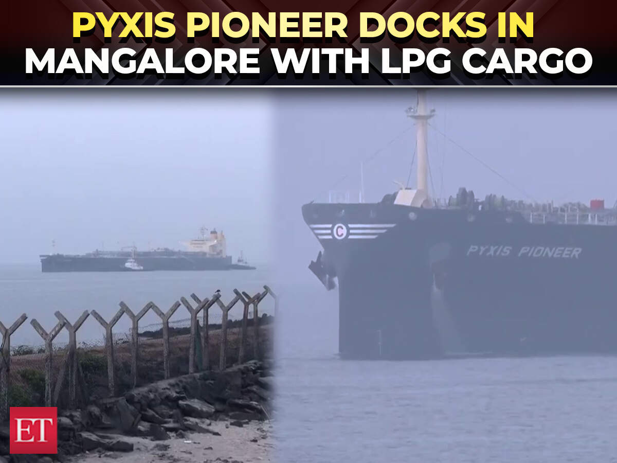 Pyxis Pioneer carrying US LPG arrives at Mangalore Port amid West Asia ...