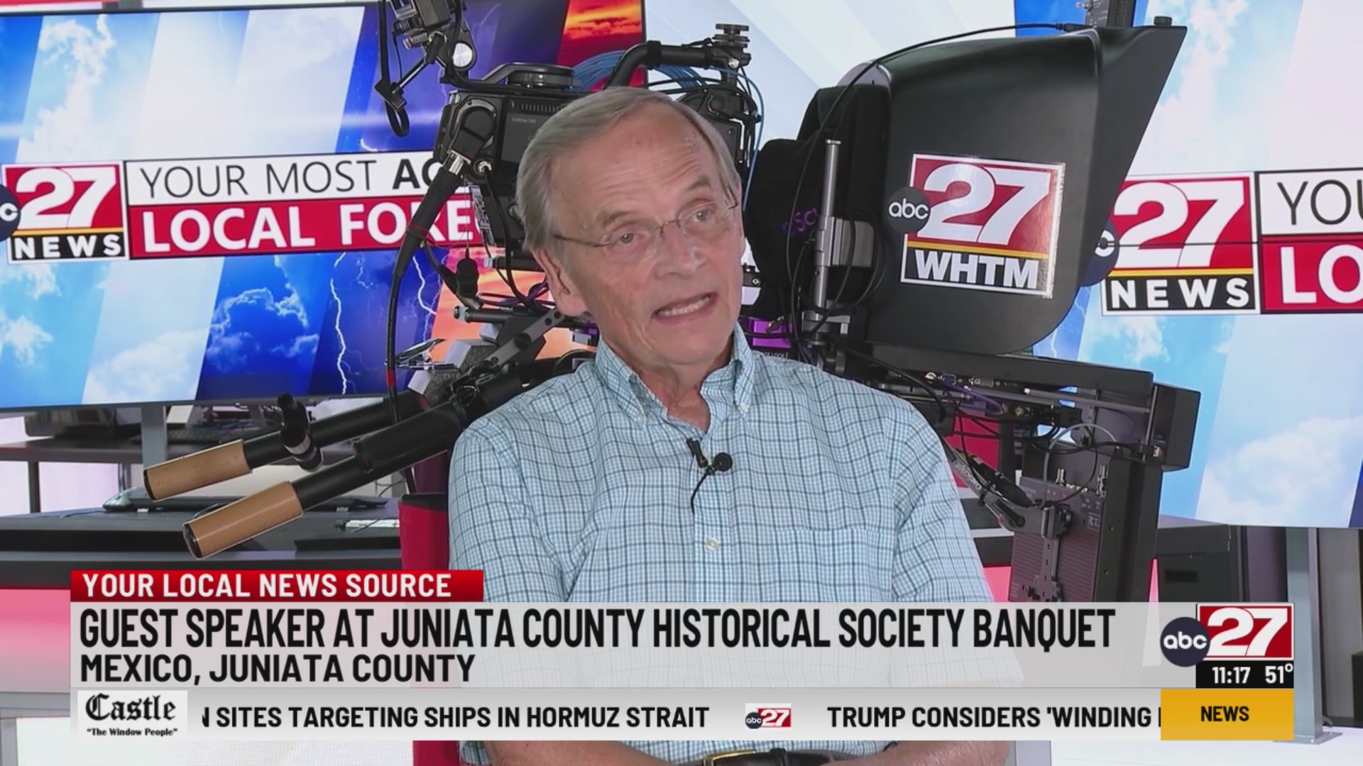 Chuck Rhodes to be historical society's guest speaker