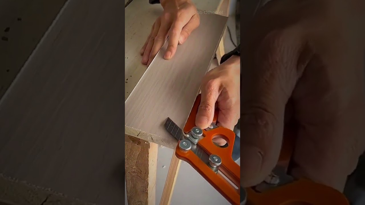 This carpenter’s precision is almost unreal