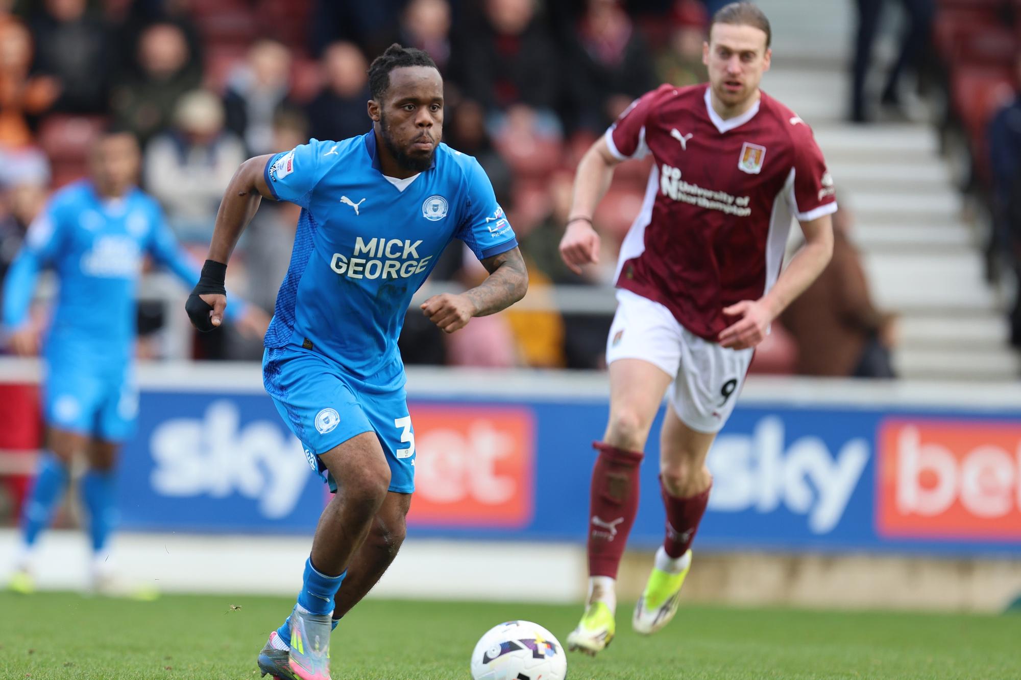 Peterborough United players were full of spirit rather than quality as ...
