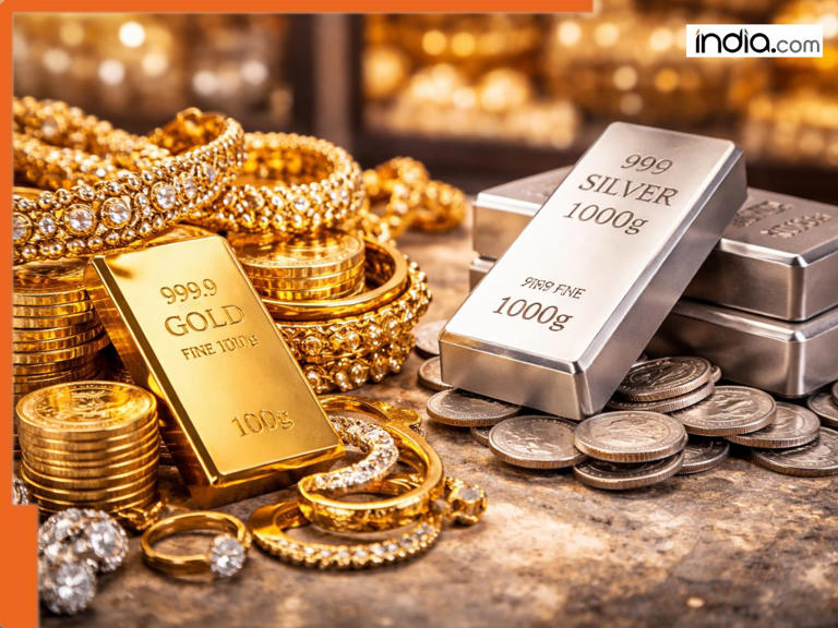 Today gold, silver rate March 22: Gold rates crashing? Check 18, 22, 24 ...