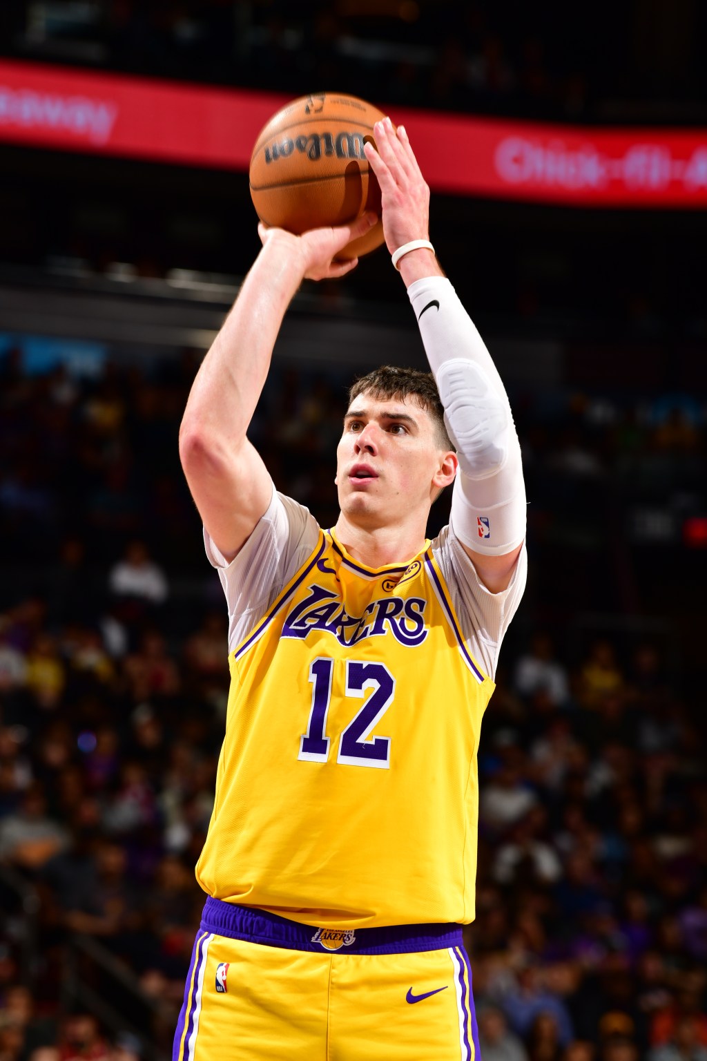 Lakers’ Jake LaRavia relishing opportunity to play in all 82 games