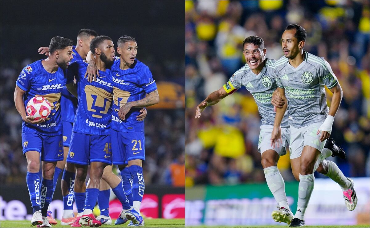 Pumas vs América: Horario y canales para ver en vivo Clásico Capitalino ...