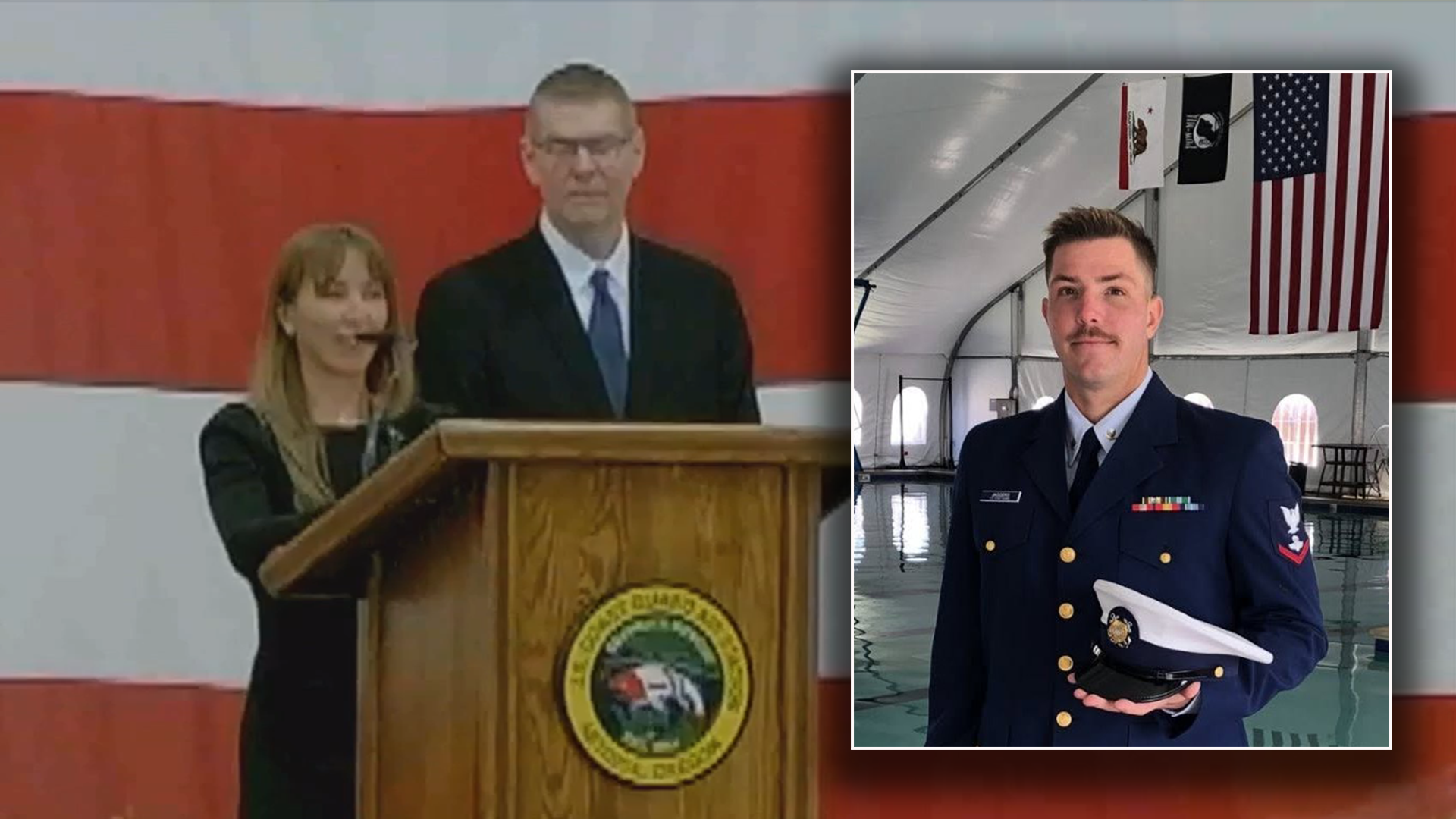 Coast Guard holds memorial for guardsman who died after rescue mission