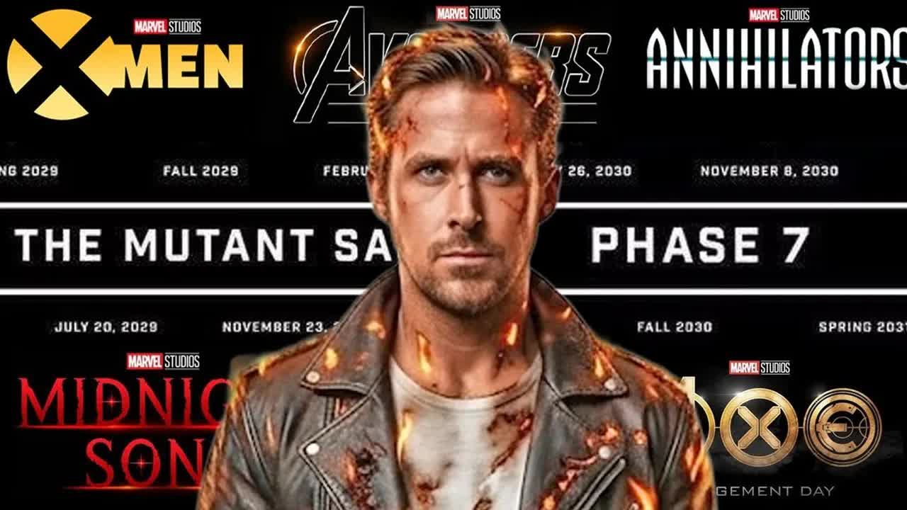 Ryan Gosling confirms Ghost Rider talks! + Phase 7 massive Marvel news!