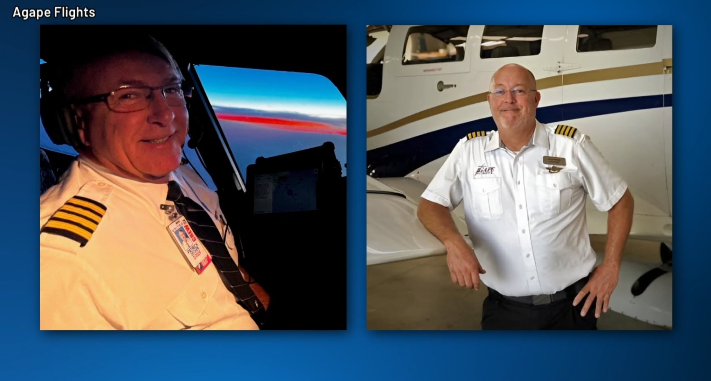 Two Agape Flights pilots remembered for dedicated service after deadly ...