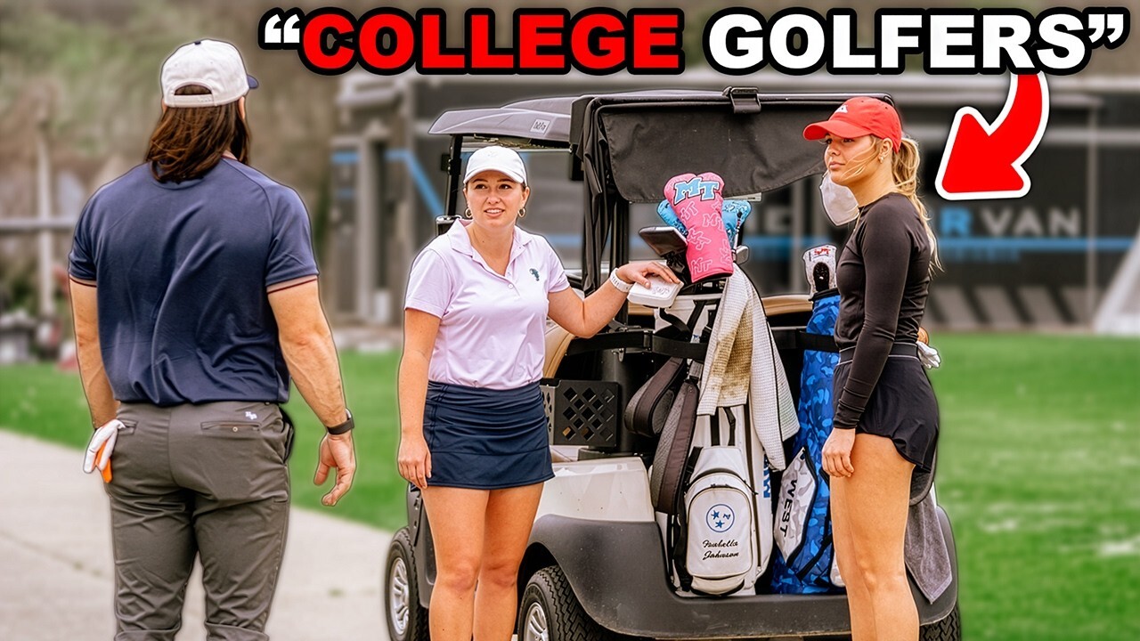 We called out 2 college girls on the golf course