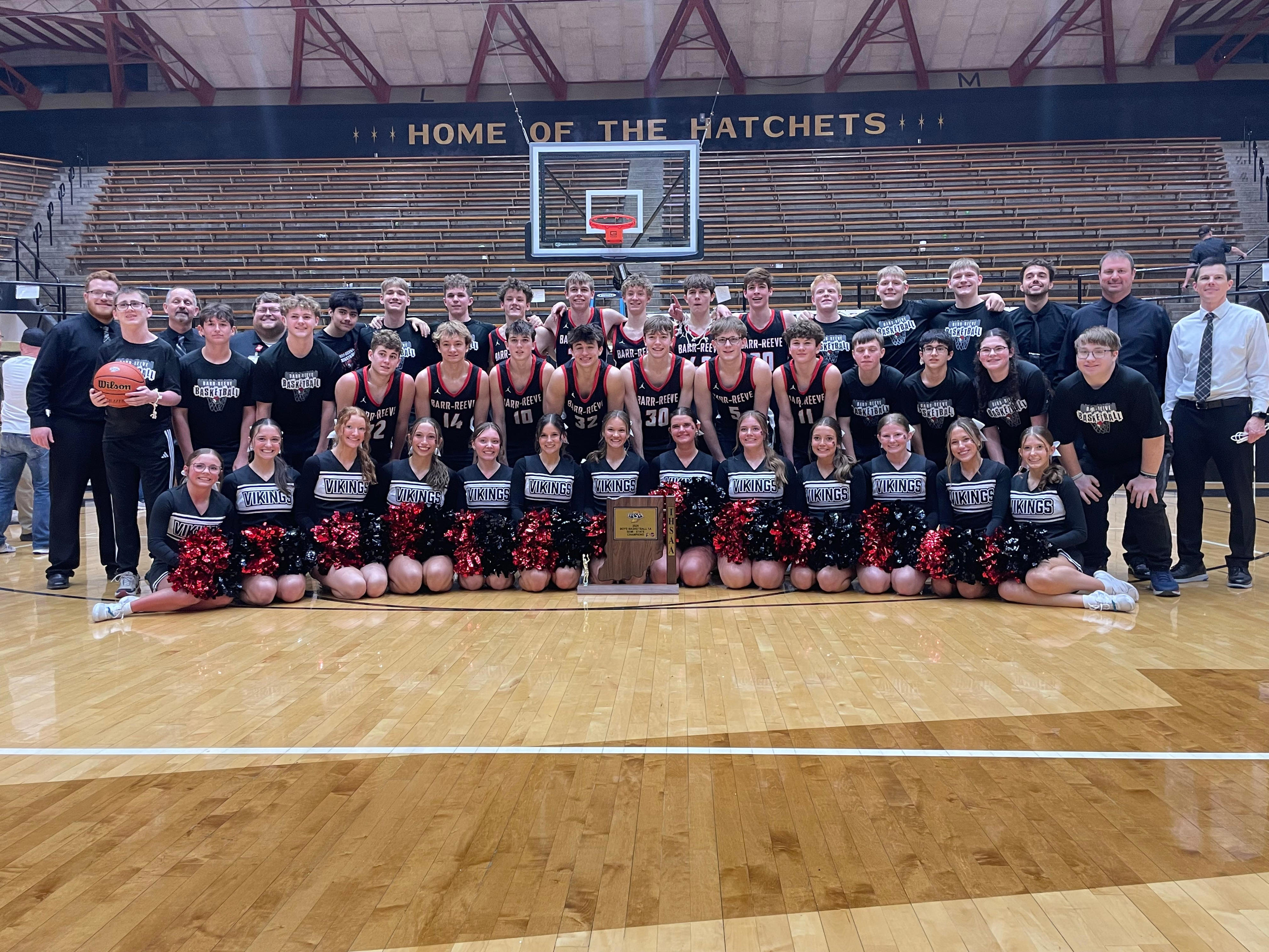 Barr-Reeve basketball advances to the Class 1A state championship