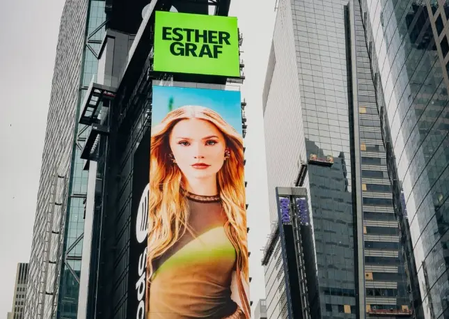 Kärntnerin Esther Graf erobert den Times Square