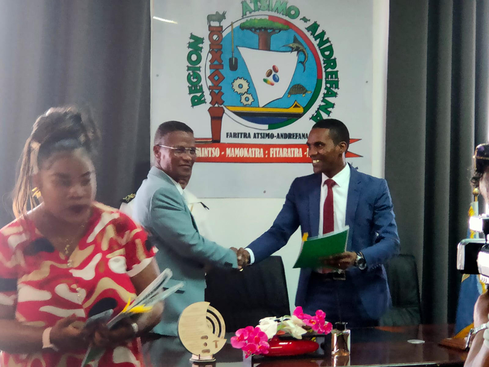 ATSIMO ANDREFANA - Le nouveau chef de région prend ses fonctions