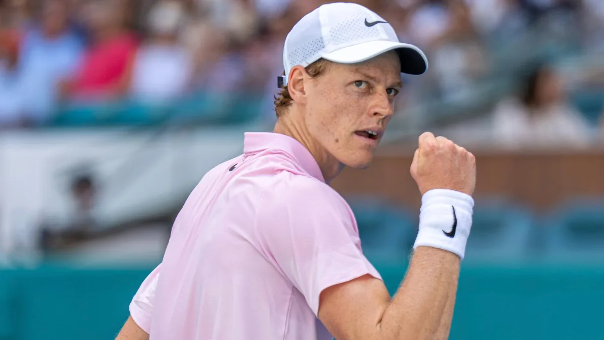 Miami Open: Jannik Sinner equals Novak Djokovic's record, storms into  second round