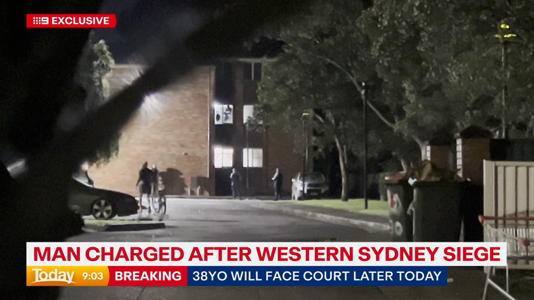 Police were forced to wait until 5am to arrest the alleged driver of the car.