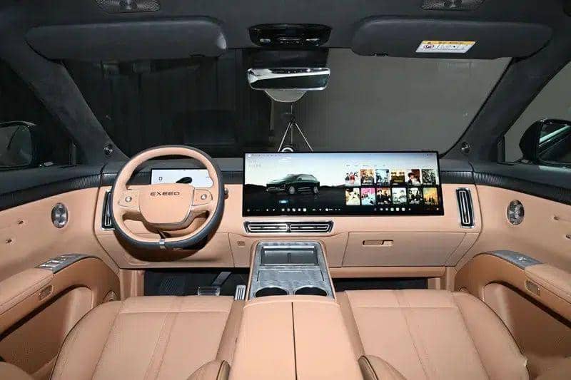 Chery EX7 blind order, bawa teknologi rem baru.