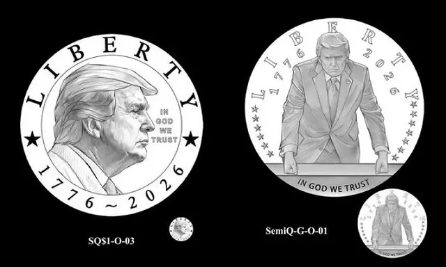 Trump set to feature on gold coin to celebrate 250 years of US independence