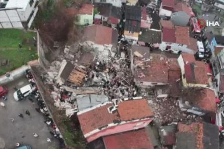 Two buildings collapse in Istanbul as multiple people 'trapped under ...