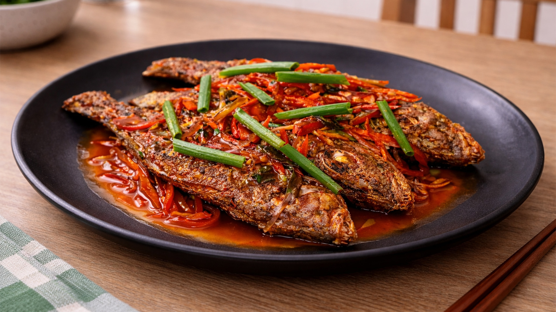 The secret behind perfect sweet and sour fish