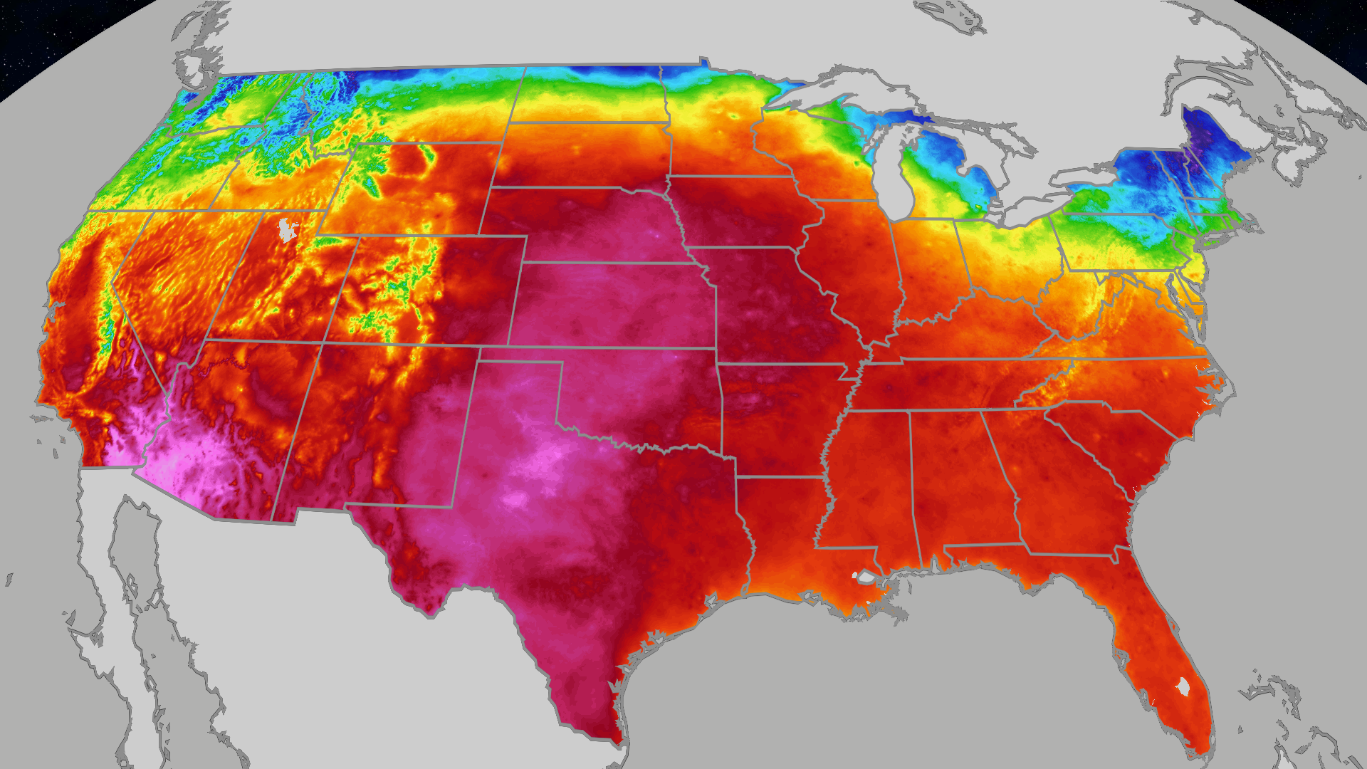 Record high temperatures spread from coast to coast