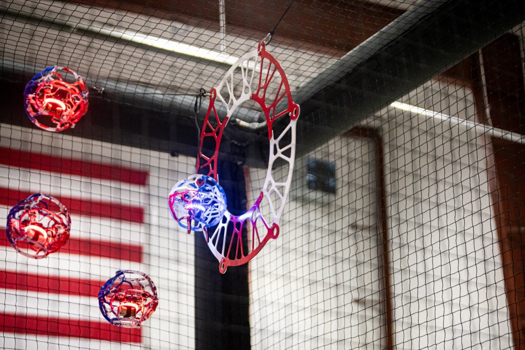 AA1Z9U01 Students Shine in Local Drone Soccer STEM Challenge