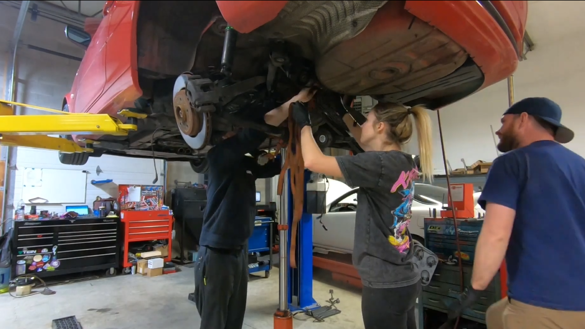 Replacing rear subframe bushings for better ride