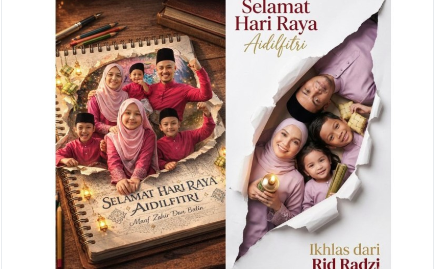 AI-generated Raya cards increasingly popular among netizens