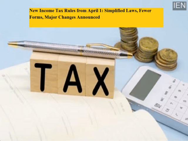 New income tax rules from April 1: Simplified laws, fewer forms, major ...
