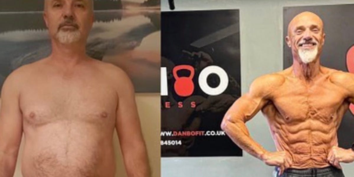 A los 60 años, este hombre luchó contra la dibetes y perdió 30 kilos ...