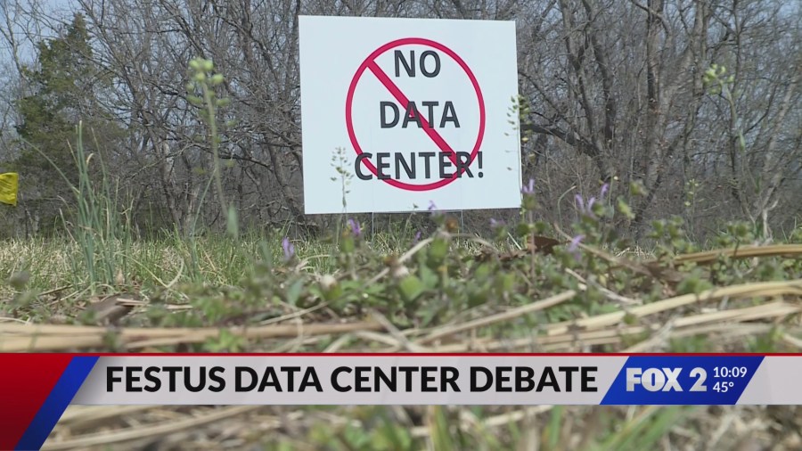 Festus resident claims proposed data center site contains historic gravesites<br>