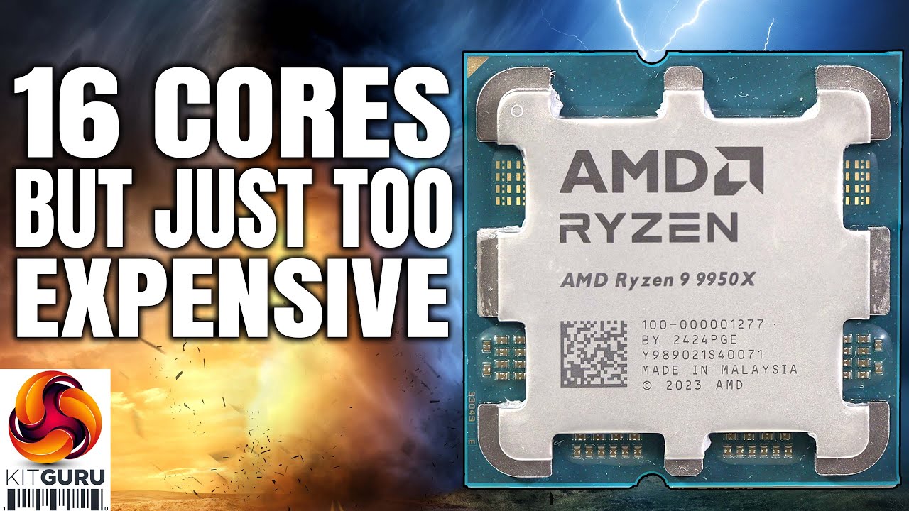 AMD Ryzen 9 9950X Review - It’s OK, just too pricy