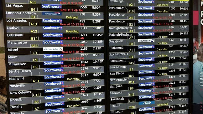 FAA: Strong odor forces ground stop at BWI Airport, four other East