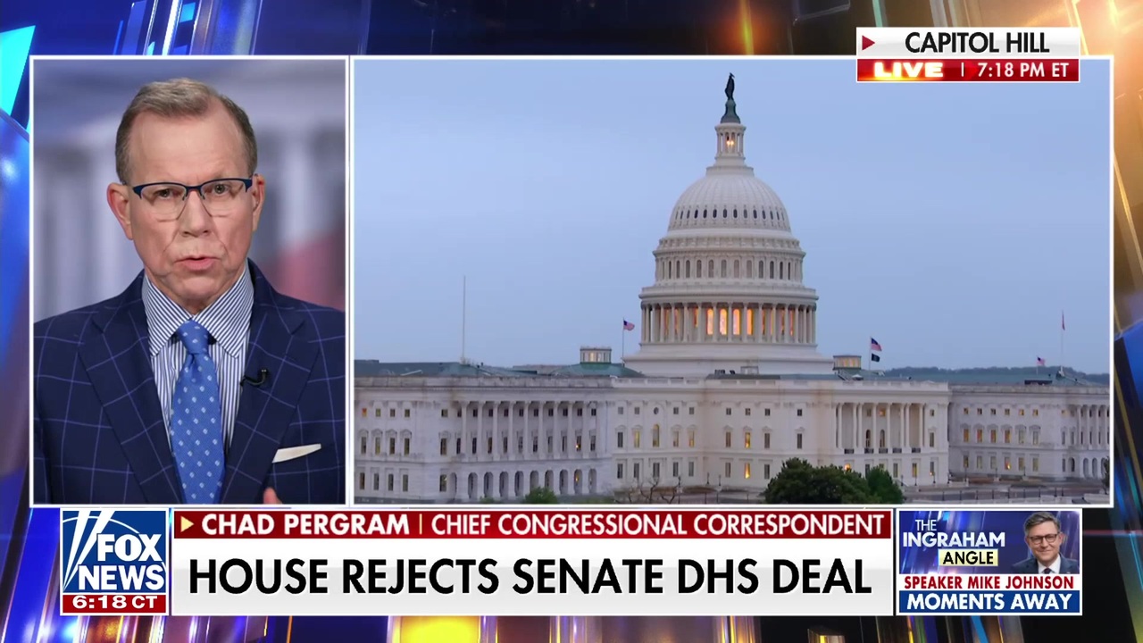 House Speaker Johnson puts together vote on new Republican plan to fund DHS for two months<br><br>