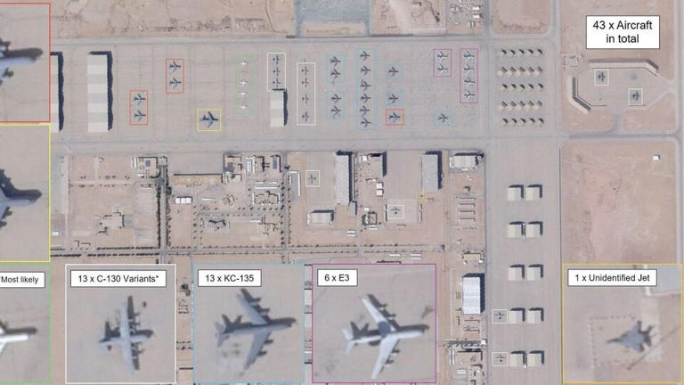 Iran US war live: Iranian attack on Saudi's Prince Sultan Air Base ...