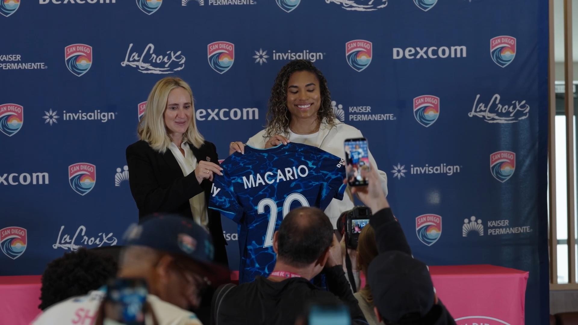 'No place like home' - San Diego Wave unveil record-signing from ...