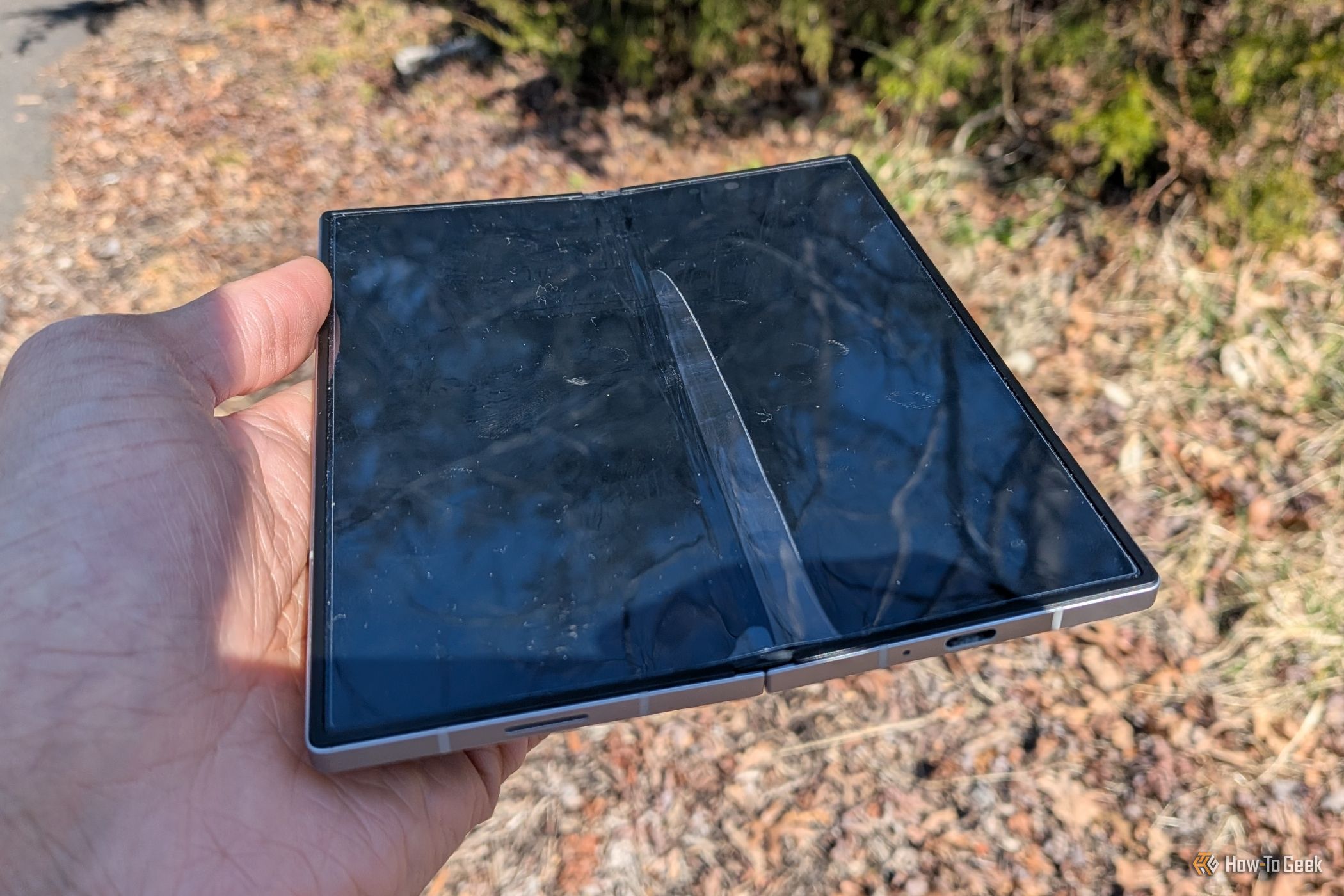 My foldable phone's screen protector started peeling: Here's how hard ...