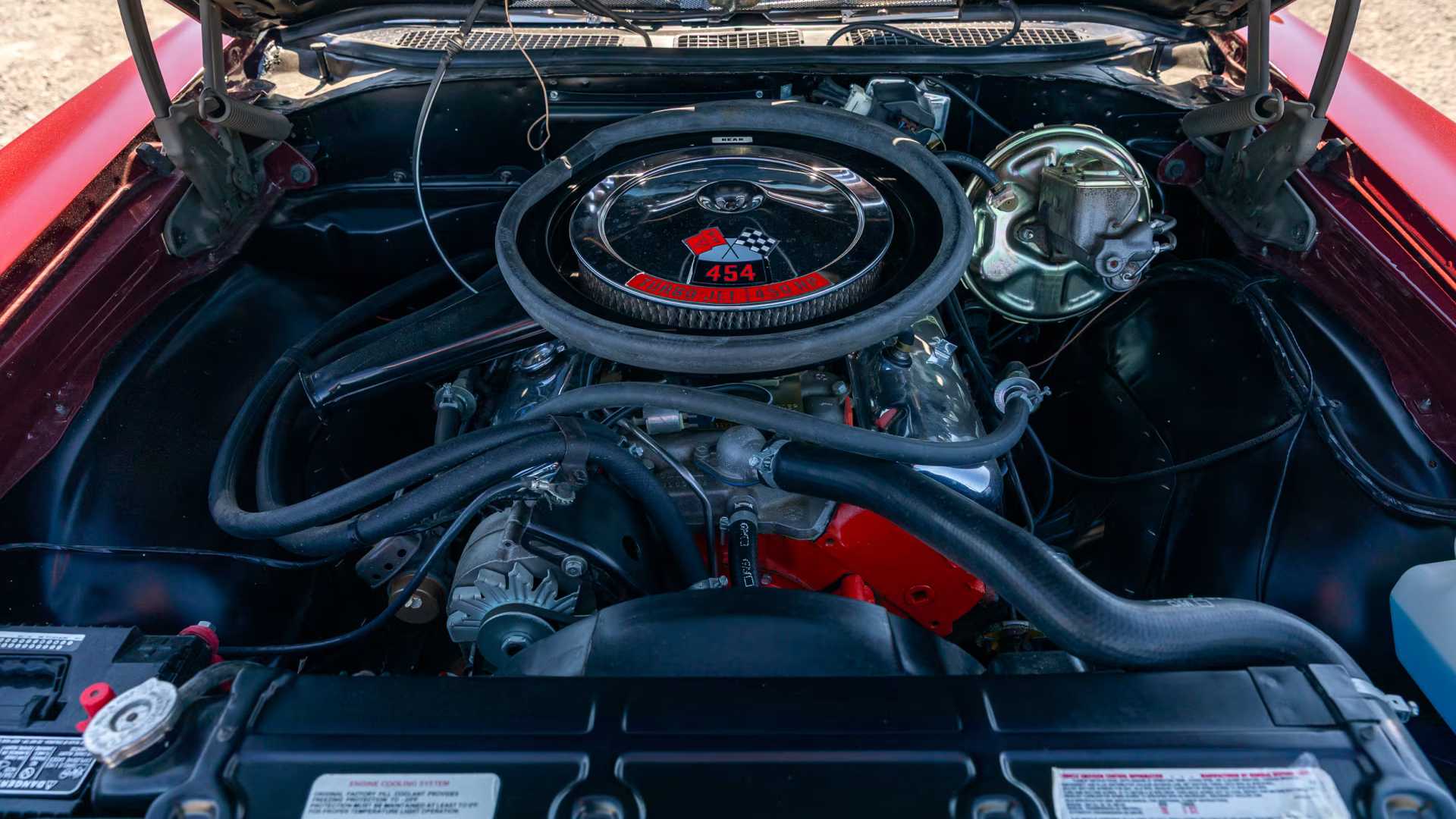 1970 Chevrolet Chevelle SS 454 LS6 Convertible V8 Engine