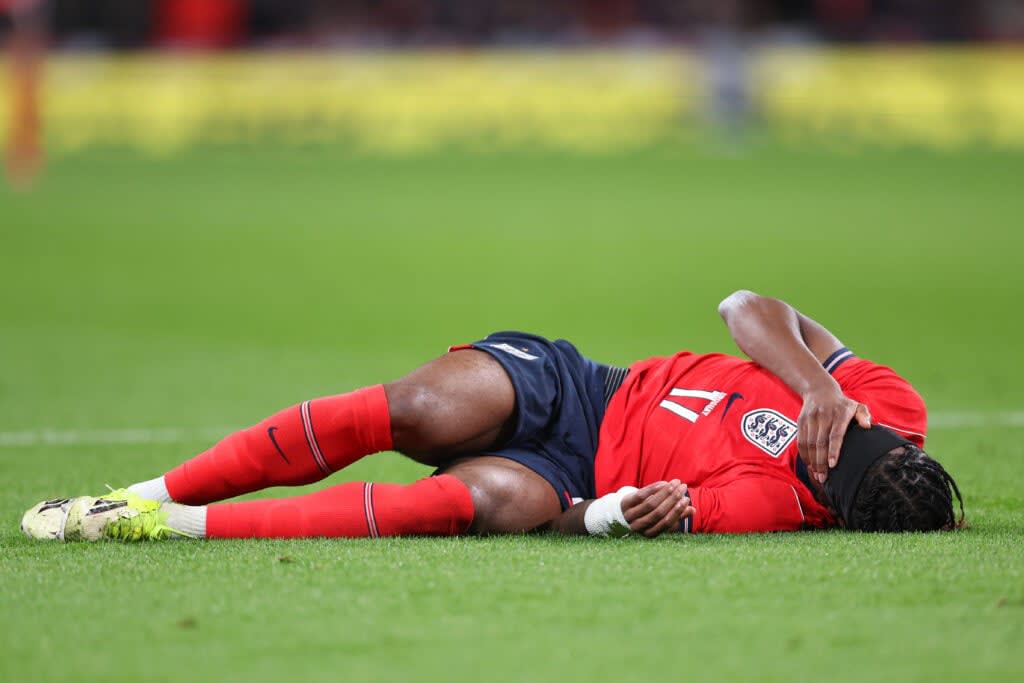 Worrying Noni Madueke video emerges after he got injured during England game<br><br>