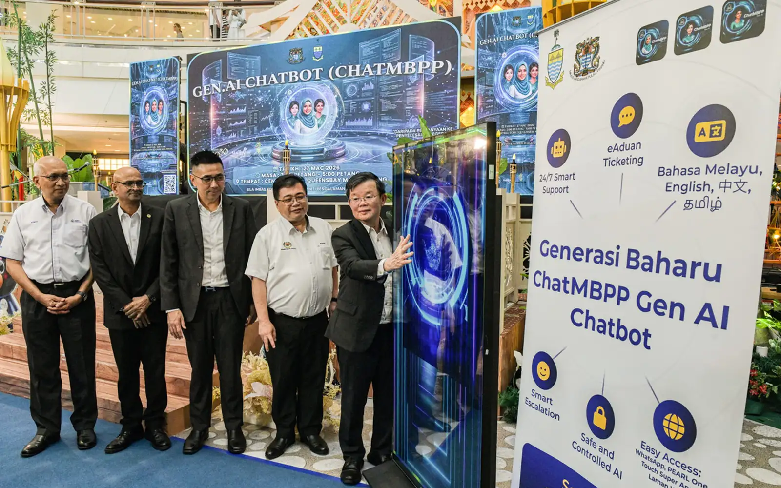 Penang launches first generative AI chatbot for MBPP services