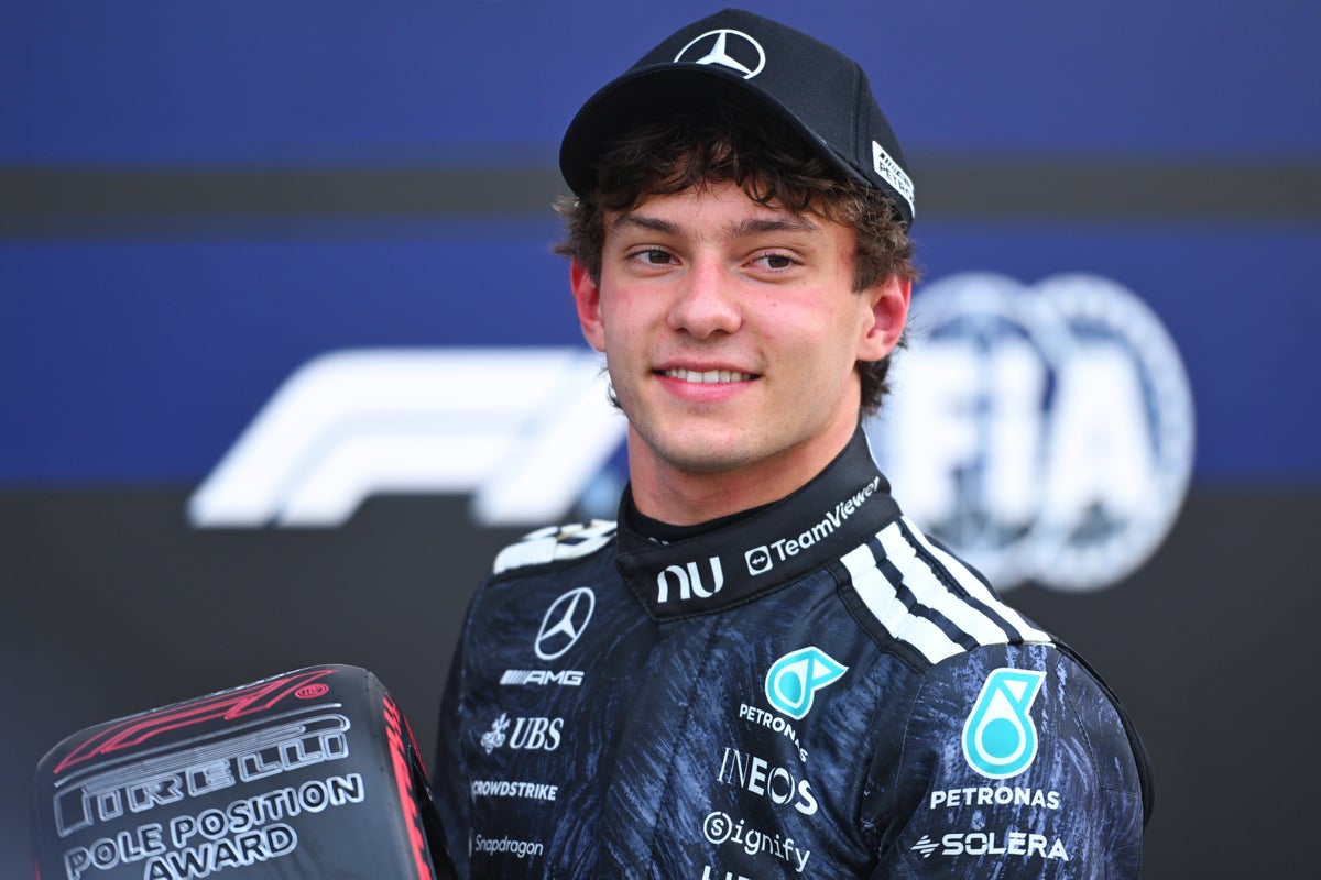 Antonelli stuns irritated Russell with F1 Japanese GP pole - latest<br><br>