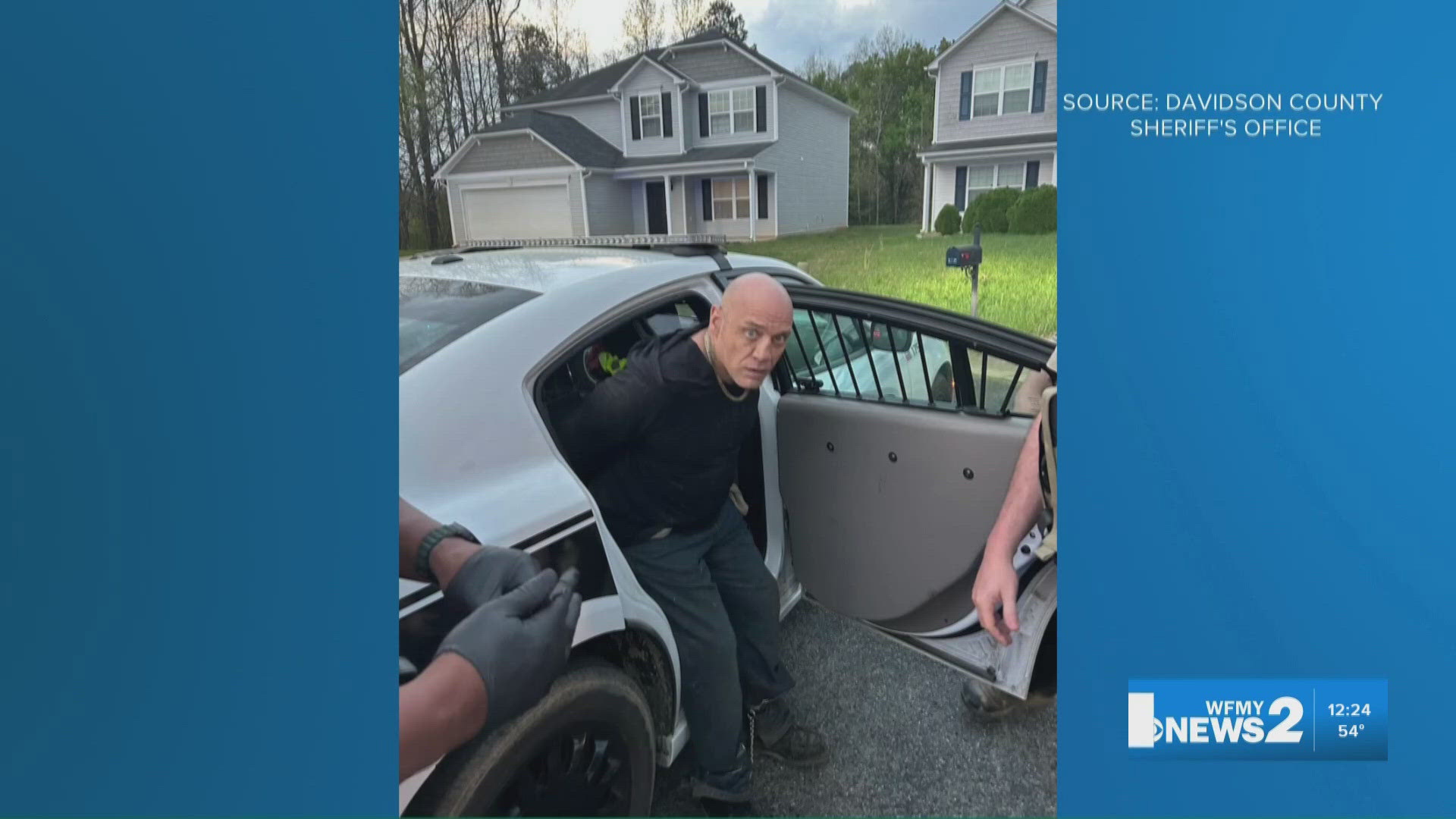 Manhunt ends in Davidson County; suspect in murder case captured