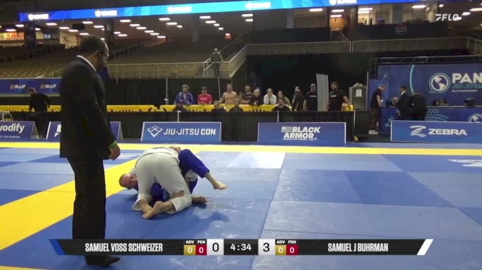 Samuel J Buhrman vs Samuel Voss Schweizer 2026 Pan Jiu Jitsu IBJJF ...