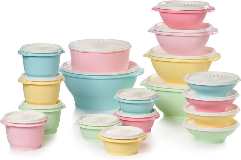Tupperware’s retro-inspired heritage containers are rarely on sale—but ...