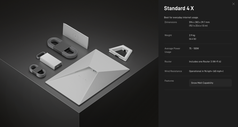 What's Starlink Standard 4 X? SpaceX tips new dish names, router combos