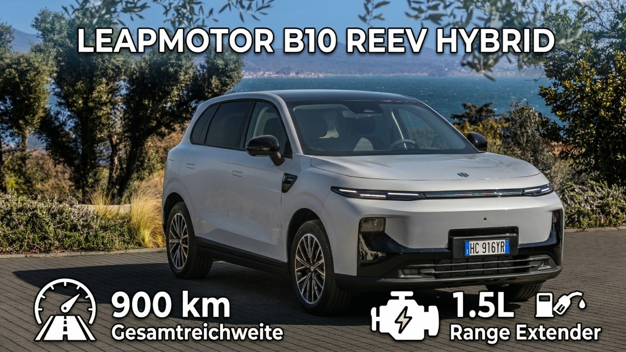 2026 Leapmotor B10 REEV hybrid: Elektro-SUV mit range extender im check