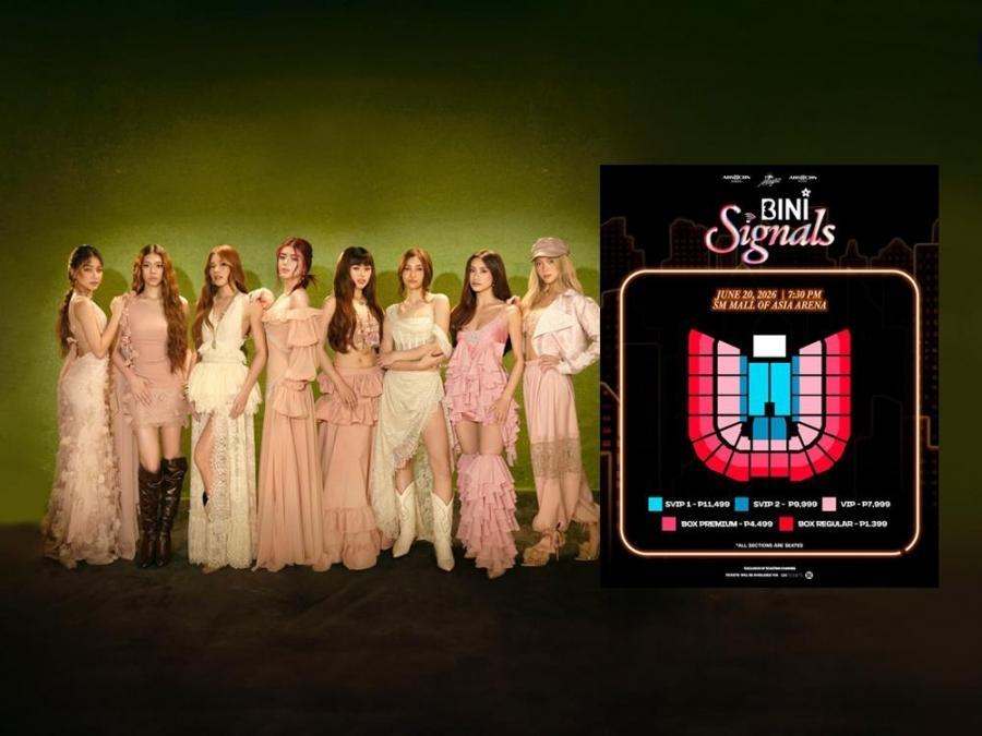 Here are the ticket prices for BINI's 'Signals' concert in Manila